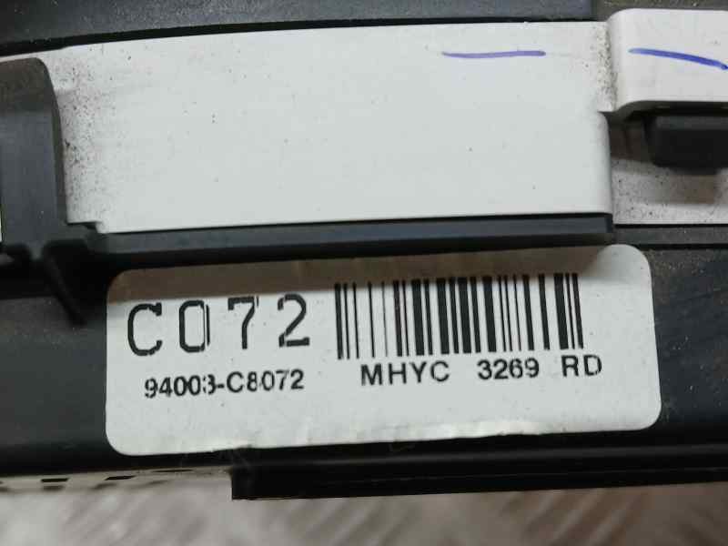 Recambio de cuadro instrumentos para hyundai i20 trend referencia OEM IAM 94003C8072 A2C1215900001 CONTINENTAL