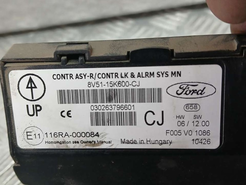 Recambio de modulo electronico para ford fiesta (cb1) trend referencia OEM IAM 8V5115K600CJ 116RA000084 
