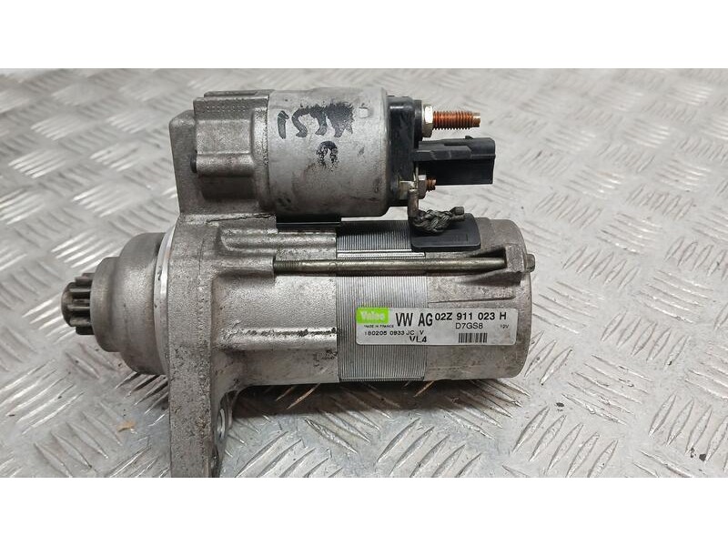 Recambio de motor arranque para volkswagen golf plus (5m1) trendline referencia OEM IAM 02Z911023H VALEO D7GS8