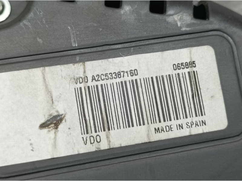 Recambio de cuadro instrumentos para seat ibiza (6j5) reference referencia OEM IAM 6J0920802H A2C53387160 VDO