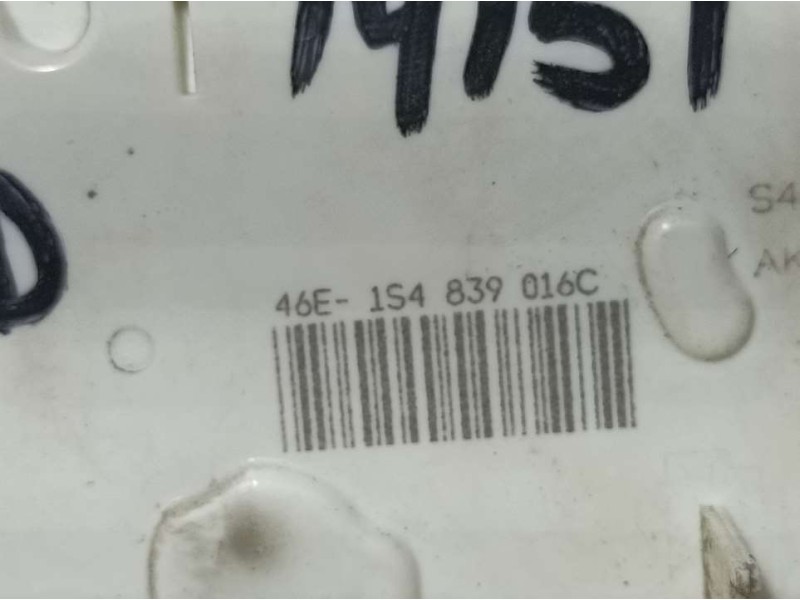 Recambio de cerradura puerta trasera derecha para skoda fabia (5j2 ) ambition referencia OEM IAM 1S4839016C  ELECTRICA