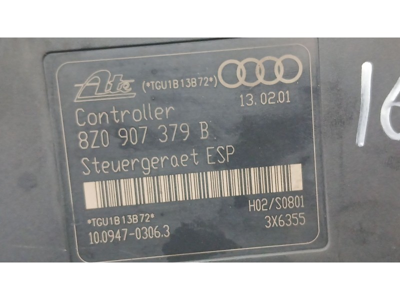 Recambio de abs para audi a2 (8z0) 1.4 tdi referencia OEM IAM 8Z0614517C ATE 10020402234