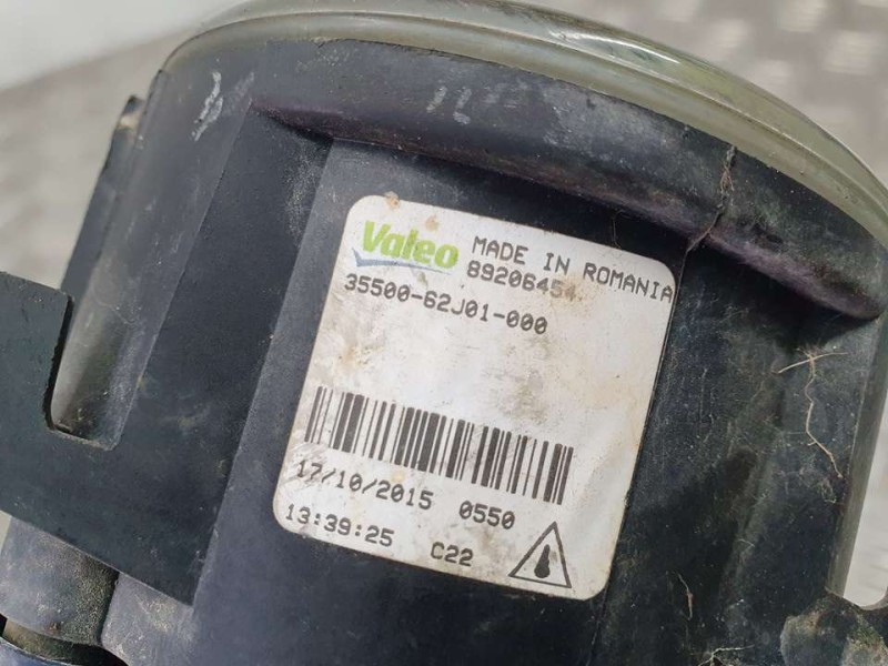 Recambio de faro antiniebla izquierdo para suzuki vitara 1.6 ddis comfort 4x4 referencia OEM IAM 3550062J01000 89206454 VALEO