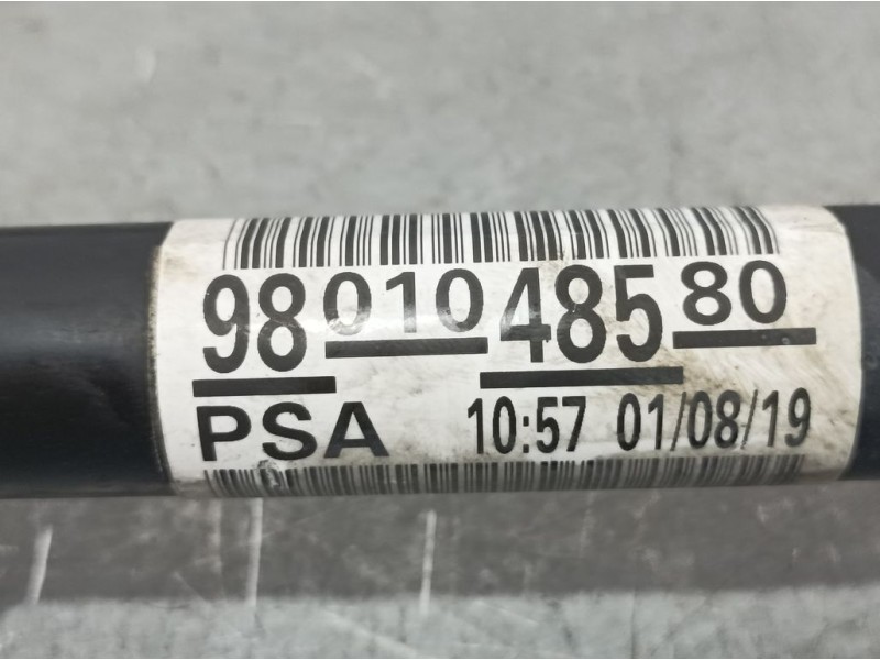 Recambio de transmision delantera izquierda para citroën c3 live referencia OEM IAM 9801048480  