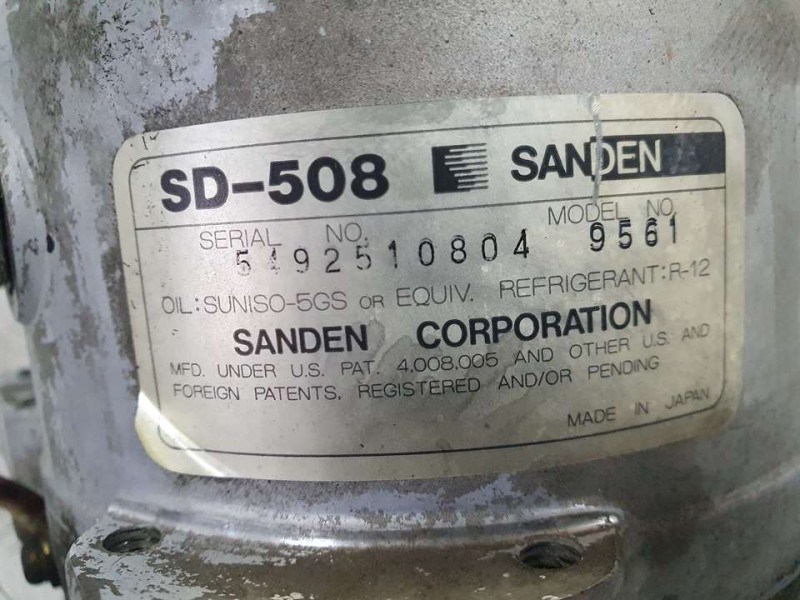 Recambio de compresor aire acondicionado para peugeot 205 berlina 1.4 generation referencia OEM IAM 5492510804 SD508 SANDEN