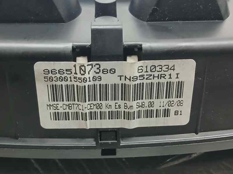 Recambio de cuadro instrumentos para peugeot 308 confort referencia OEM IAM 9665107380 503001550109 