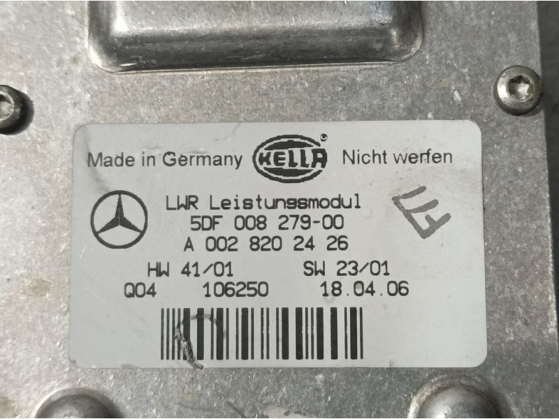 Recambio de centralita faros xenon para mercedes-benz clase e (w211) berlina e 240 (211.061) referencia OEM IAM A0028202426 5DF0
