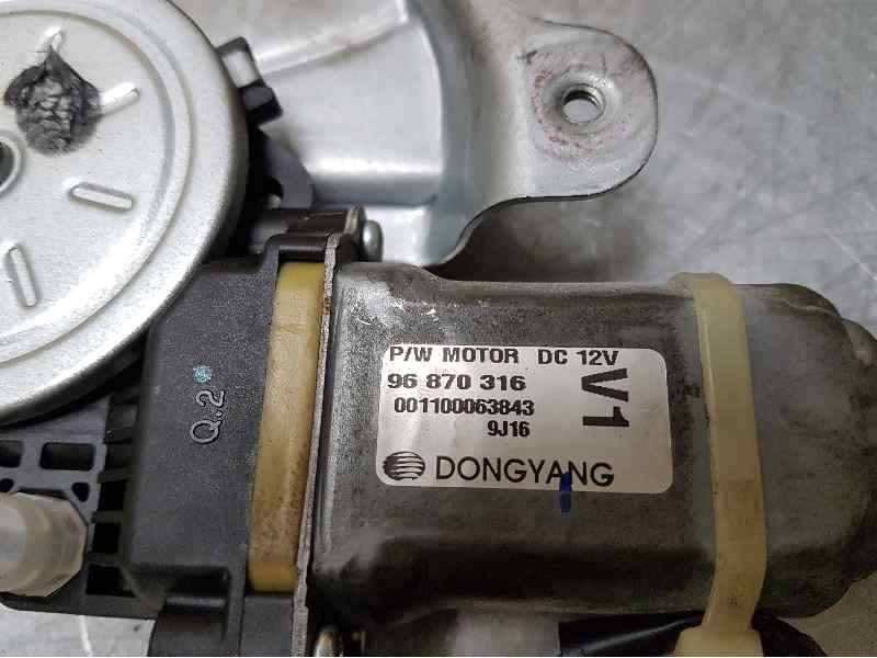 Recambio de elevalunas delantero izquierdo para chevrolet aveo ls referencia OEM IAM 96870316 2 PINS ELECTRICO