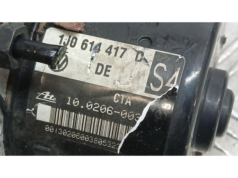 Recambio de abs para seat toledo (1m2) signo referencia OEM IAM 1J0614417D ATE 100206003