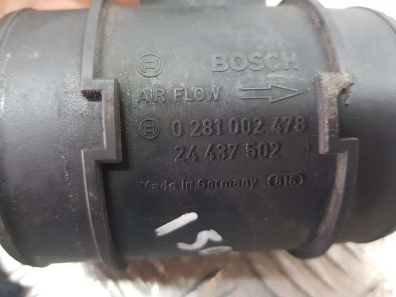 Recambio de caudalimetro para opel zafira a elegance referencia OEM IAM 24437502 0281002478 BOSCH