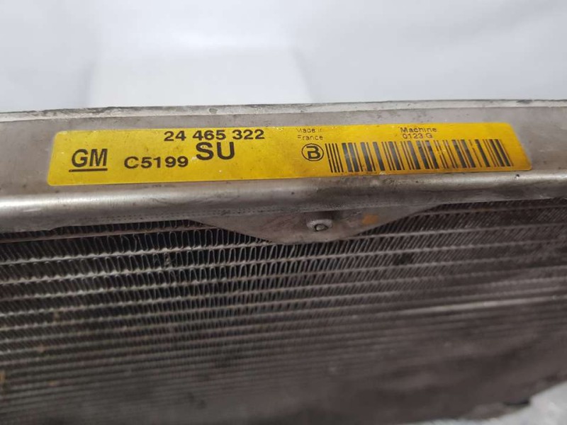Recambio de condensador / radiador aire acondicionado para opel zafira a elegance referencia OEM IAM 24465322 C5199 