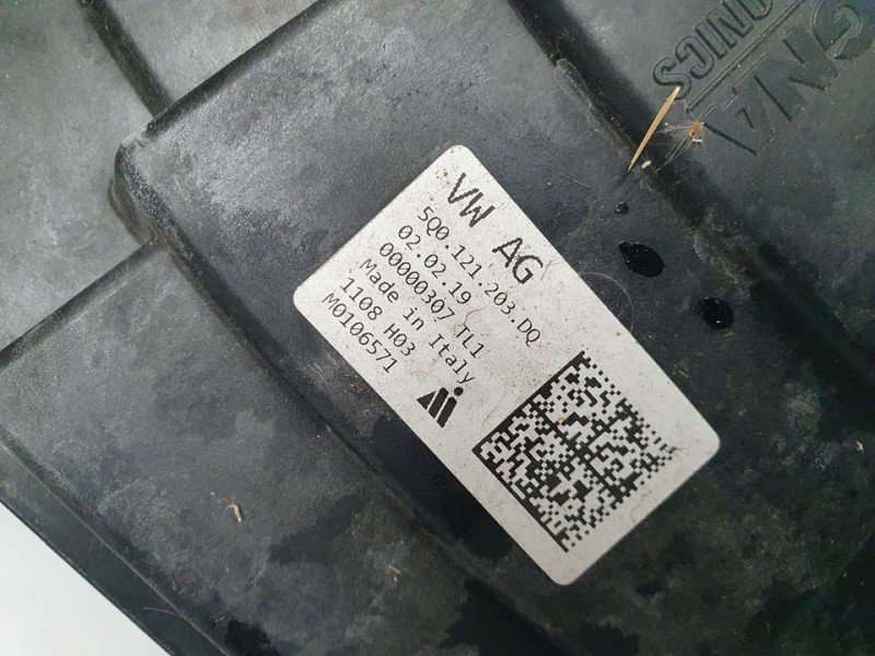 Recambio de electroventilador para volkswagen golf vii sportsvan advance referencia OEM IAM 5Q0121203BB  