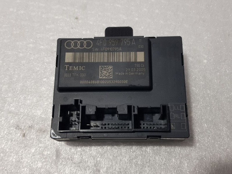 Recambio de modulo electronico para audi a6 berlina (4f2) 3.0 tdi quattro (165kw) referencia OEM IAM 4F0959795A 0033TFK0001 TEMI