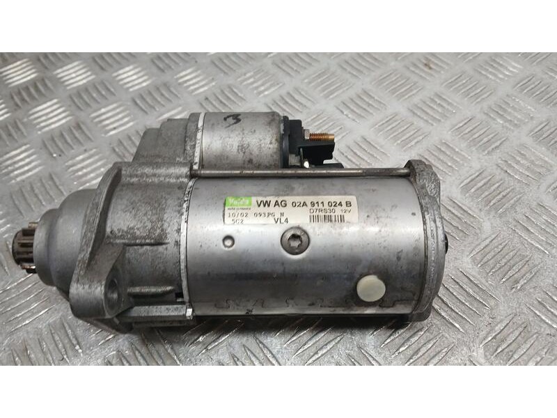 Recambio de motor arranque para seat toledo (1m2) signo referencia OEM IAM 02A911024B VALEO D7RS30