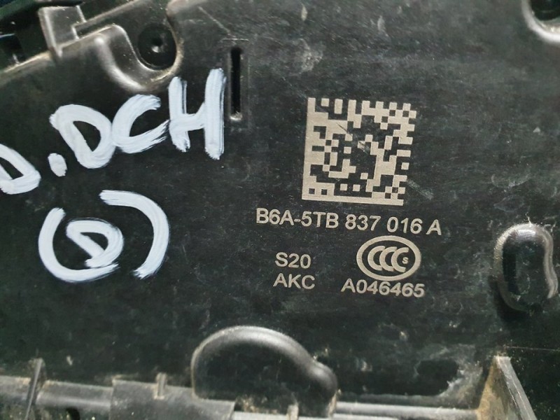 Recambio de cerradura puerta delantera derecha para volkswagen golf vii lim. (bq1) edition referencia OEM IAM B6A5TB837016A  7 P