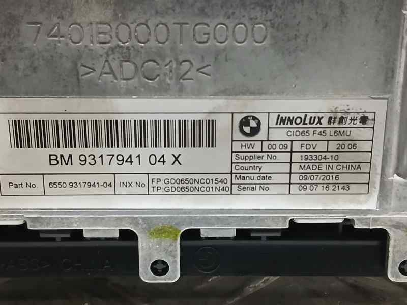 Recambio de sistema navegacion gps para bmw serie 2 active tourer (f45) 216d referencia OEM IAM 65509317941 19330410 1NNOLUX