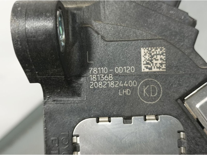 Recambio de potenciometro pedal para toyota yaris active referencia OEM IAM 781100D120  