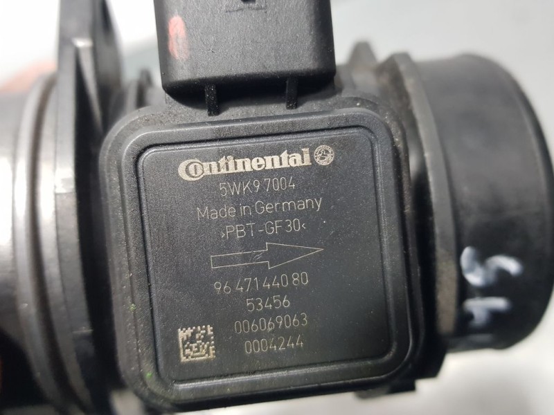 Recambio de caudalimetro para citroën nemo basis referencia OEM IAM 9647144080 5WK97004 CONTINENTAL