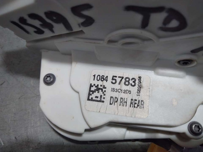 Recambio de cerradura puerta trasera derecha para mg zs 1.5 vti referencia OEM IAM 10845783 16896908 4 PINES