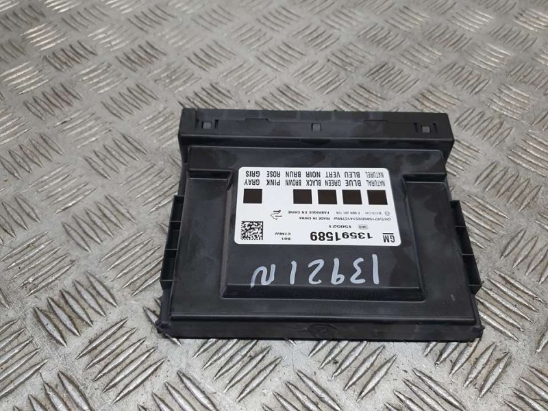Recambio de centralita para opel corsa e edition referencia OEM IAM 13591589 F00HJ01170 BOSCH CENTRALITA BSI