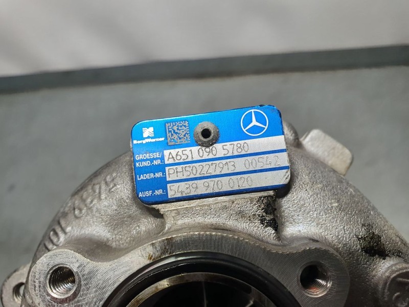 Recambio de turbocompresor para mercedes-benz clase e (w212) lim. 220 cdi blueefficiency (212.002) referencia OEM IAM A651090578