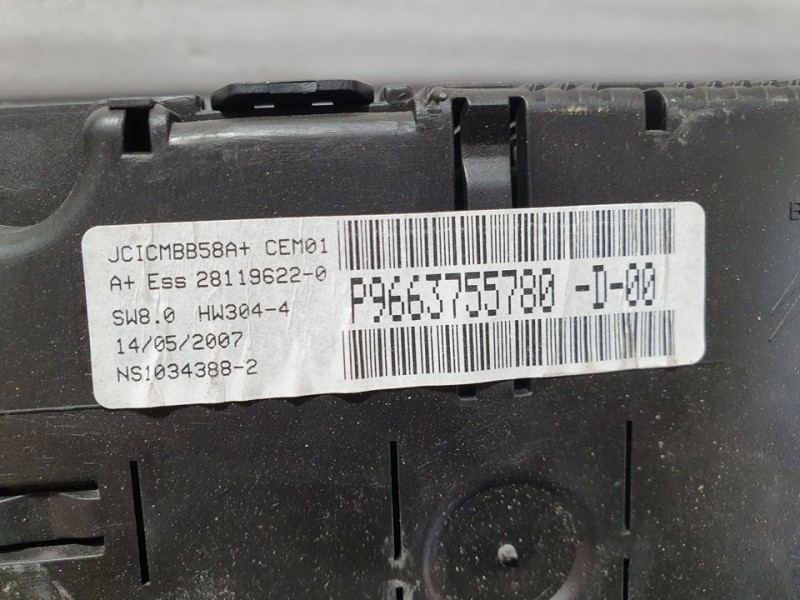 Recambio de cuadro instrumentos para citroën c4 picasso lx plus referencia OEM IAM 9663755780 281196220 