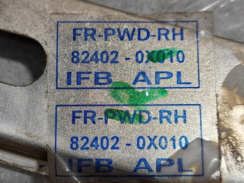 Recambio de elevalunas delantero derecho para hyundai i10 classic referencia OEM IAM 824020X010 2 PINS ELECTRICO