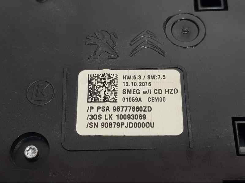 Recambio de mando multifuncion para peugeot 308 style referencia OEM IAM 96777660ZD 10093069 LK PATAS ROTAS