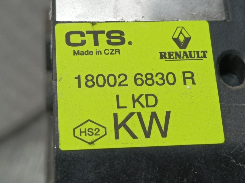 Recambio de potenciometro pedal para renault megane iv berlina 5p intens referencia OEM IAM 180026830R  CTS
