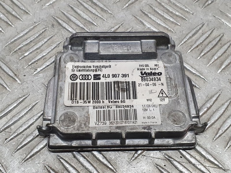 Recambio de centralita faro para audi q7 (4l) 3.0 tdi referencia OEM IAM 4L0907391 89034934 VALEO
