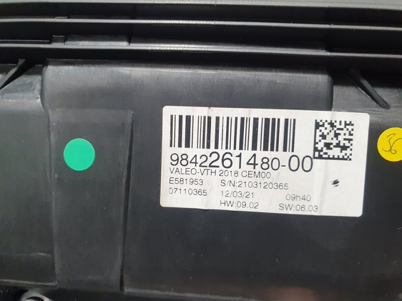 Recambio de cuadro instrumentos para citroën c4 1.2 12v e-thp pure tech referencia OEM IAM 9842261480 2103120365 