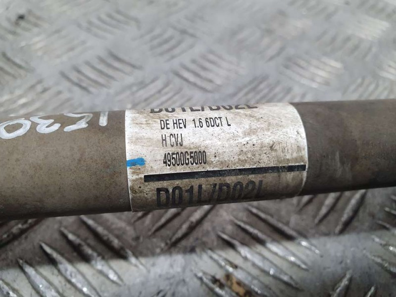 Recambio de transmision delantera izquierda para kia niro concept plug-in hybrid referencia OEM IAM 49500G5000  