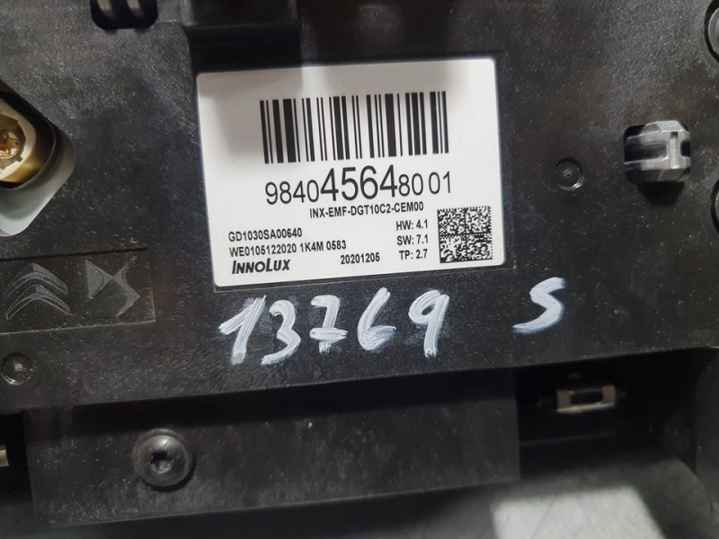 Recambio de cuadro instrumentos para citroën c4 1.2 12v e-thp pure tech referencia OEM IAM 9842261480 2103120365 
