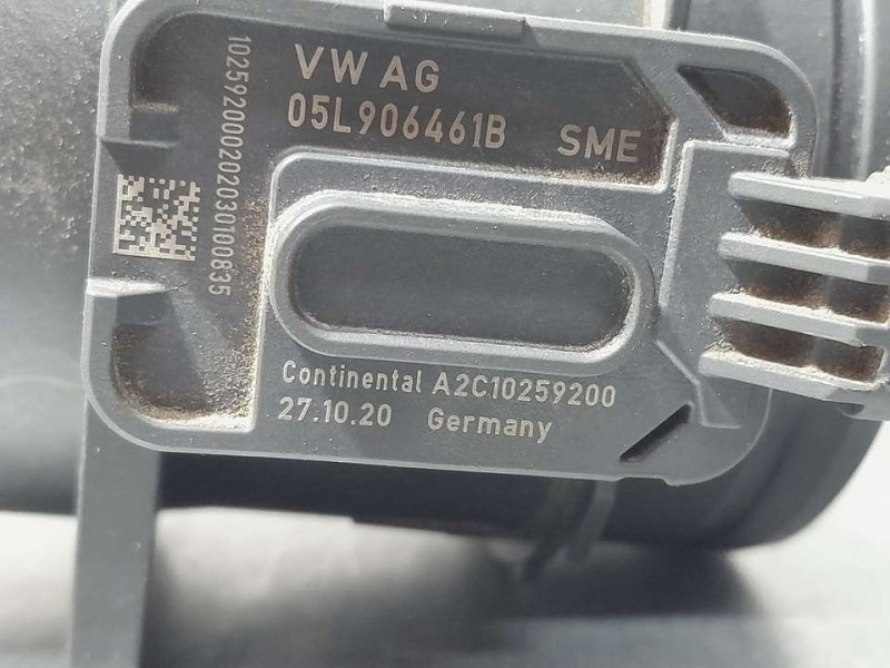 Recambio de caudalimetro para volkswagen tiguan advance bmt referencia OEM IAM 05L906461B A2C10259200 CONTINENTAL