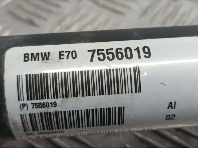 Recambio de transmision central para bmw x5 (e70) 3.0d referencia OEM IAM 7556019  DELANTERA