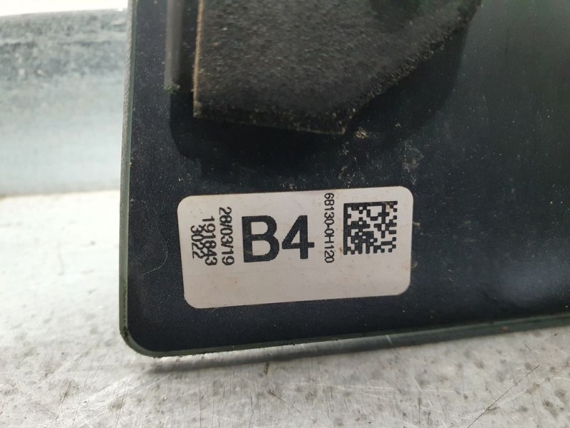 Recambio de luna trasera derecha para peugeot 108 active referencia OEM IAM 681300H120  ABATIBLE