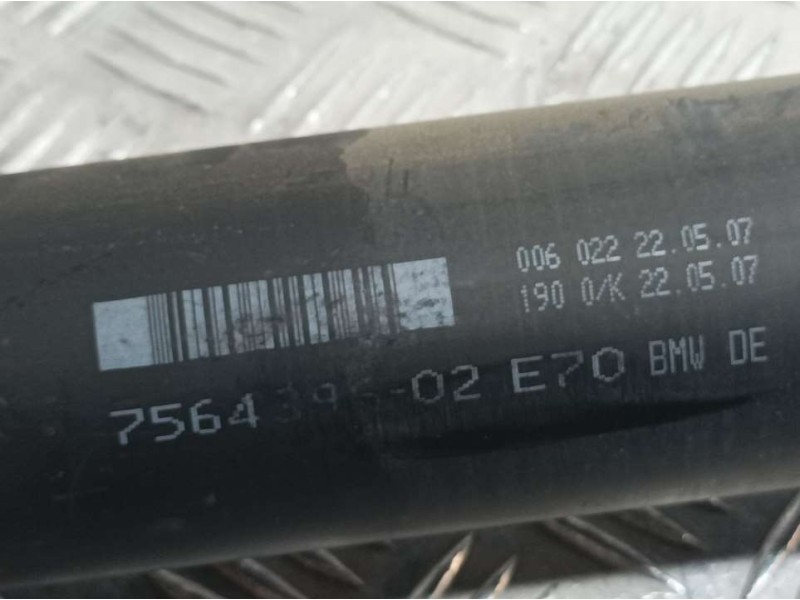 Recambio de transmision central para bmw x5 (e70) 3.0d referencia OEM IAM 4564396  TRASERA