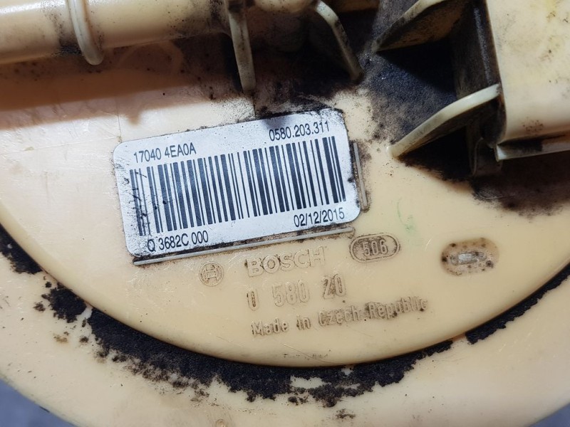 Recambio de aforador para nissan qashqai (j11) tekna referencia OEM IAM 170404EA0A 0280203311 BOSCH