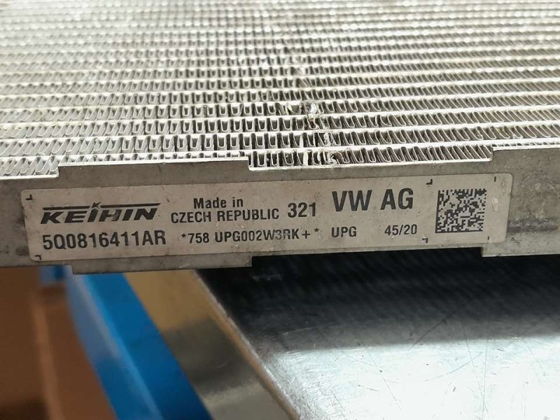 Recambio de condensador / radiador aire acondicionado para volkswagen tiguan advance bmt referencia OEM IAM 5Q0816411AR  