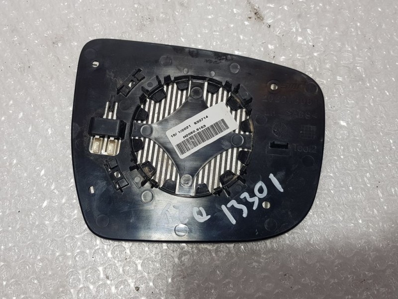 Recambio de cristal retrovisor izquierdo para nissan qashqai (j11) tekna referencia OEM IAM H20806153 20803061 SMR