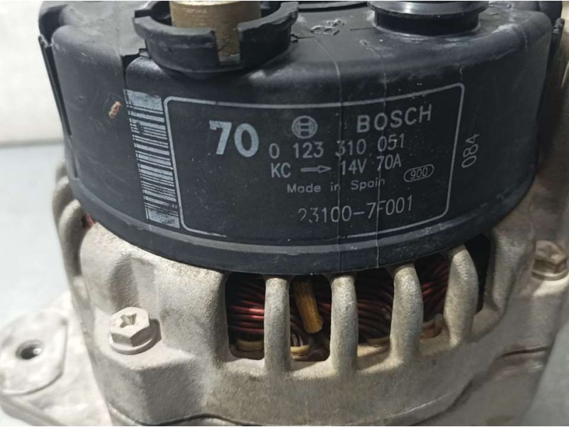 Recambio de alternador para nissan terrano/terrano.ii (r20) s (5-ptas.) referencia OEM IAM 231007F001 123310051 BOSCH
