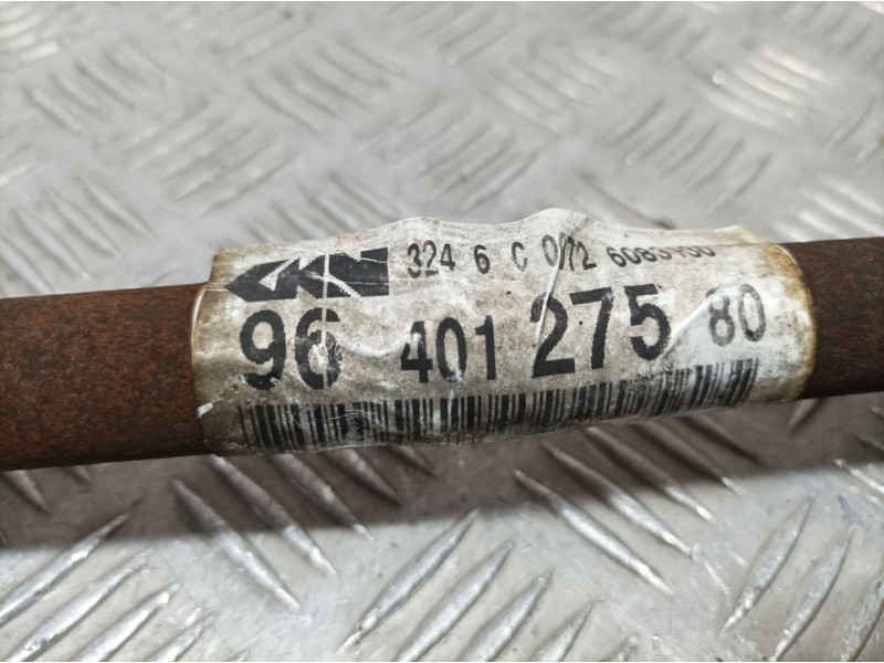 Recambio de transmision delantera izquierda para citroën c3 1.4 referencia OEM IAM 9640127580  