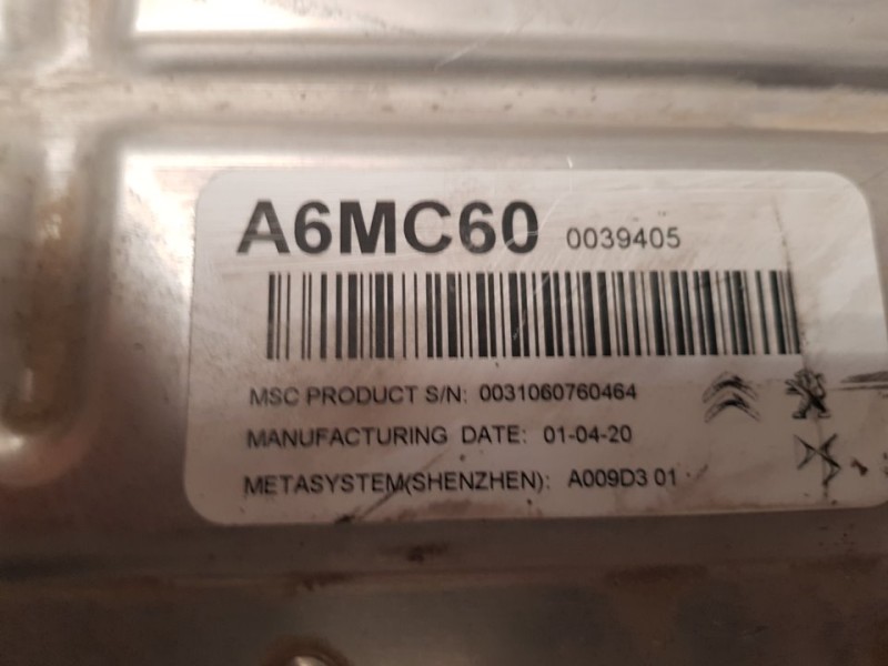 Recambio de convertidor para peugeot 3008 allure referencia OEM IAM A6MC60  