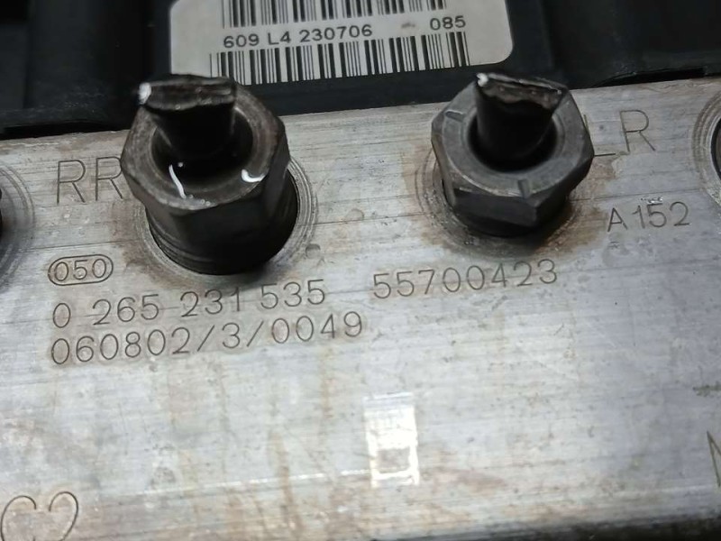 Recambio de abs para fiat grande punto (199) 1.4 16v active referencia OEM IAM 55700423 0265231535 BOSCH