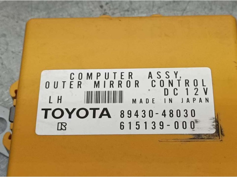Recambio de modulo electronico para lexus rx 400h referencia OEM IAM 8943048030 61519000 