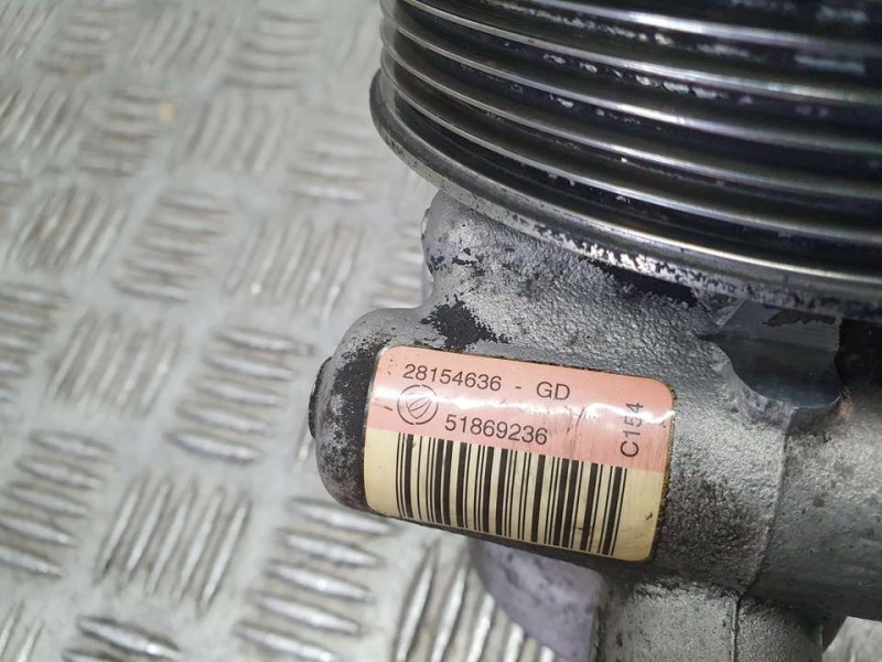 Recambio de bomba direccion para fiat doblo cargo basis maxi kasten referencia OEM IAM 51869236 28154636 