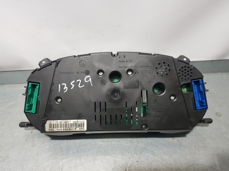 Recambio de cuadro instrumentos para skoda octavia berlina (1u2) elegance referencia OEM IAM 1U0920811F 110080146017 VDO