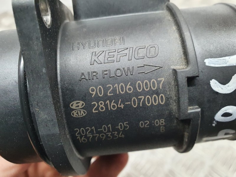Recambio de caudalimetro para hyundai i10 (ac3) essence referencia OEM IAM 2816407000 9021060007 KEFICO