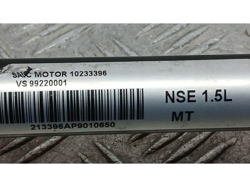 Recambio de transmision delantera izquierda para mg zs 1.5 vti referencia OEM IAM 10233396  VS99220001