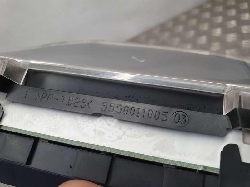 Recambio de cuadro instrumentos para fiat doblo cargo basis maxi kasten referencia OEM IAM 5550011005  